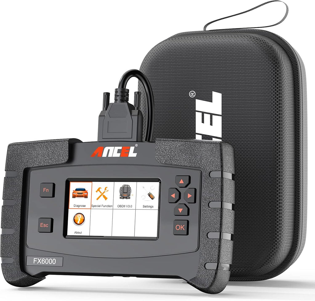 Ancel FX6000 Car Diagnostic Tool OBD2 Scanner ECU ABS ESP SAS EPB SRS DPF