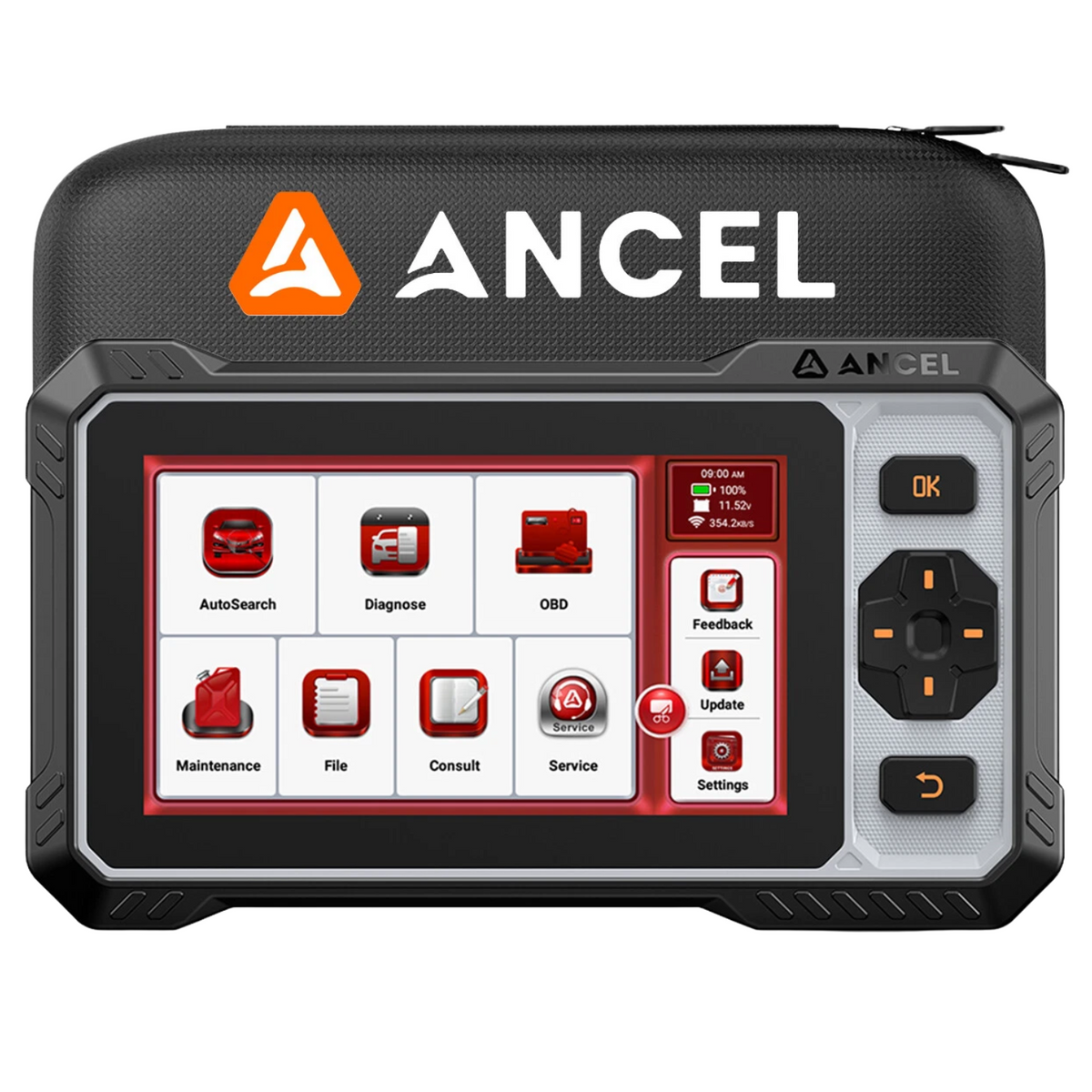 ANCEL FX6100 OBD2 Scanner All System Bidirectional Tool 15 Reset DPF EPB SAS Main image