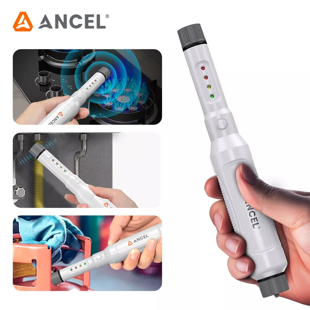 ANCEL GD100 Combustible Gas Leak Detector Pen Alarm 50–10000ppm Methane Tester
