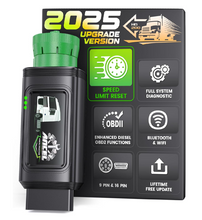 Load image into Gallery viewer, ANCEL HD200 Truck Scanner Bluetooth Tool for Cummins CAT OBD2 Speed Reset Code