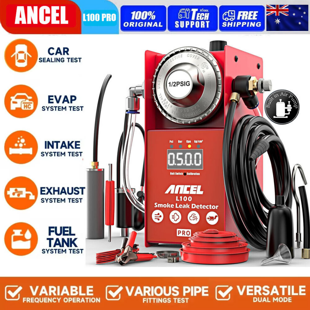 Ancel L100 Pro Automotive Smoke Leak Detector EVAP Fuel Vacuum Test Machine