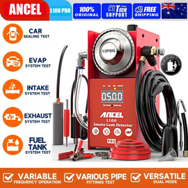 Ancel L100 Pro Automotive Smoke Leak Detector EVAP Fuel Vacuum Test Machine