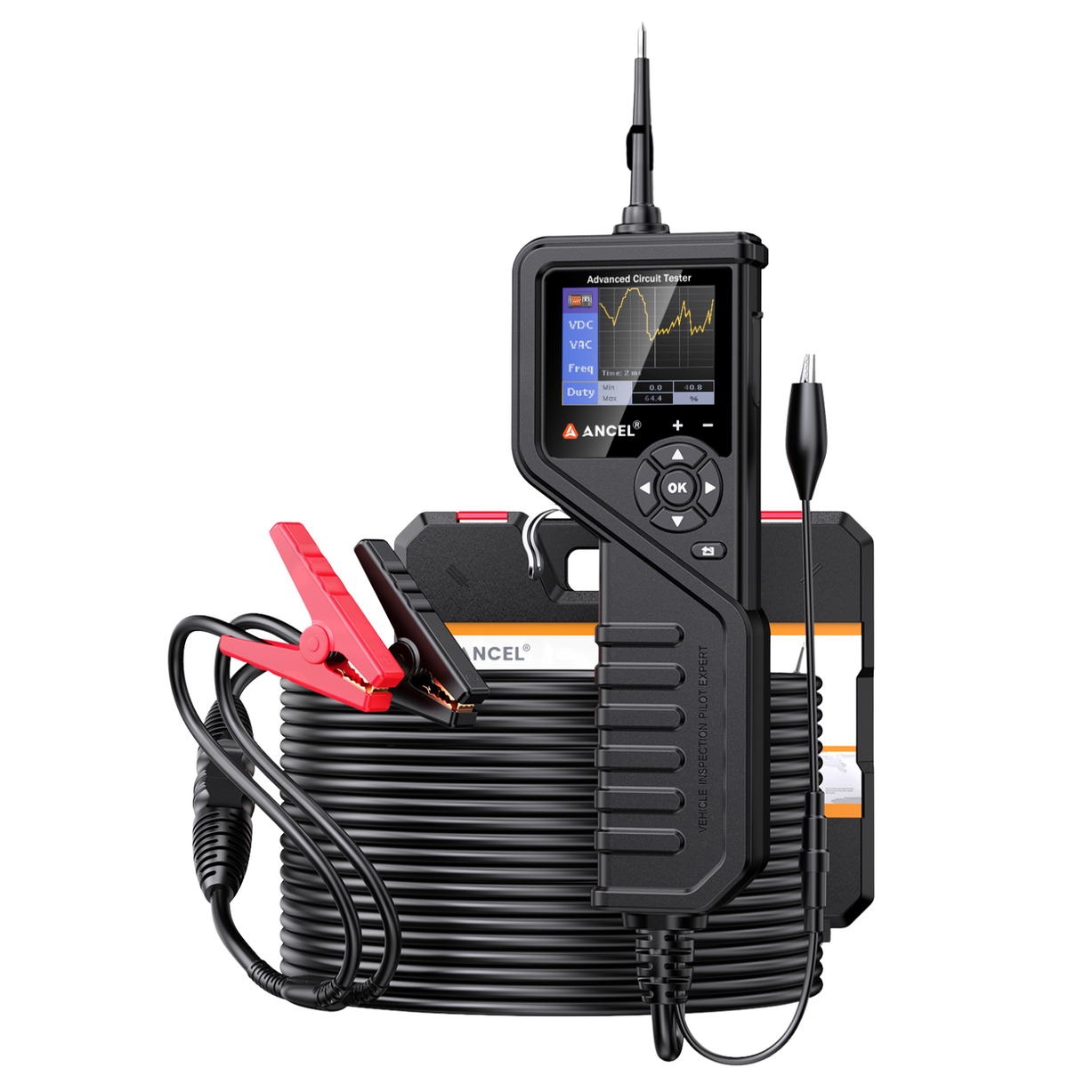 ANCEL PB600 12V 24V Car Circuit Power Probe Tester Relay Injector Battery Tool Main image