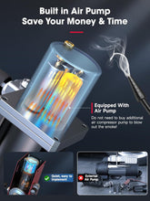 Load image into Gallery viewer, ANCEL S110 Pro EVAP Smoke Leak Detector Car Fuel Pipe Air Pump Diagnostic Tool