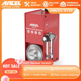 ANCEL S110 EVAP Smoke Leak Detector Car Vacuum Tester Fuel Pipe Diagnostic Tool