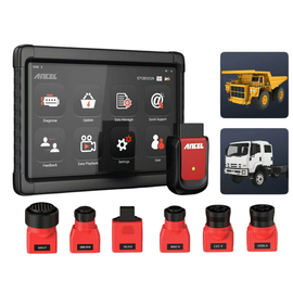 ANCEL X6 HD 24V System Diagnostic Scanner DPF Oil ECU Reset PRV Truck Diagnostic