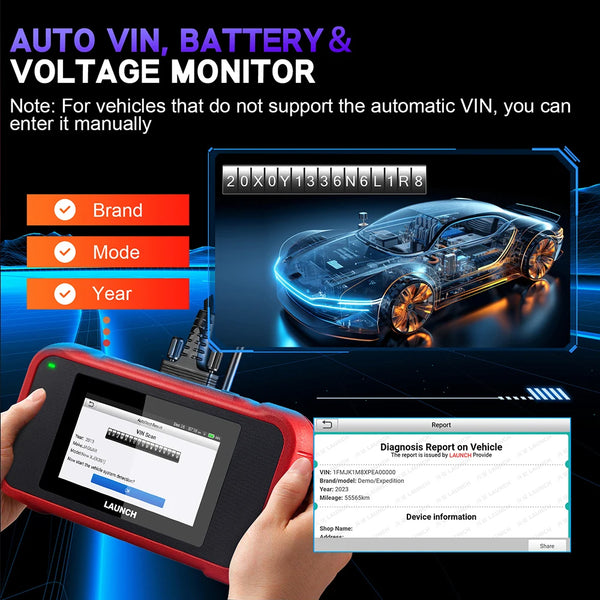 LAUNCH X431 CRP129E PRO ELITE OBD2 Diagnostic Scan Tool Auto code reader