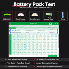 Load image into Gallery viewer, XTOOL D9EV Car Diagnostic tools Energy Vehicles For Tesla For BYD With Battery