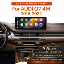 Load image into Gallery viewer, Audi Q7 4M 2016-2022 Android 14 12.3 inch HD Touchscreen CarPlay Android Auto