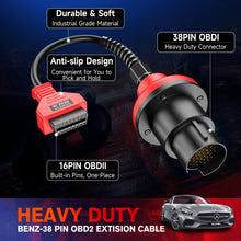 Load image into Gallery viewer, Autel Benz 38Pin Adapter diagnostic Connector for MS908 MS906 DS808