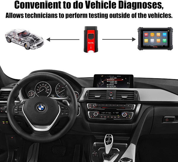 Autel MaxiVCI VCI200 Bluetooth OBD2 Connector Diagnostic Adapter MS 906S ITS600