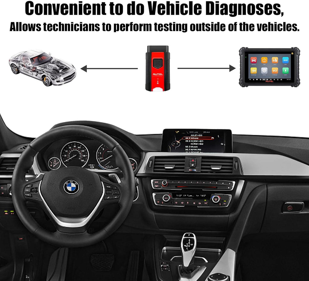 Autel MaxiVCI VCI200 Bluetooth OBD2 Connector Diagnostic Adapter MS 906S ITS600
