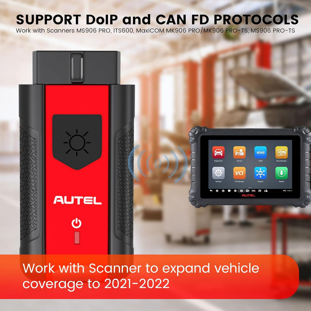 Autel MaxiVCI VCI200 Bluetooth OBD2 Connector Diagnostic Adapter MS 906S ITS600
