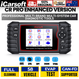 iCarsoft CR Pro Enhanced All-System Diagnostic OBD2 Scanner 58 Brands CAN-FD
