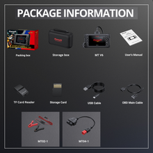 Load image into Gallery viewer, iCarsoft MT V6 Piaggio Motorcycle OBD2 Diagnostic DTC Clear ABS Bleed Live Data