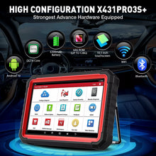 Load image into Gallery viewer, LAUNCH X431 PRO3S+ V5.0  ECU Coding 55+ Service OBD2 Vehicle Diagnostic Scanner