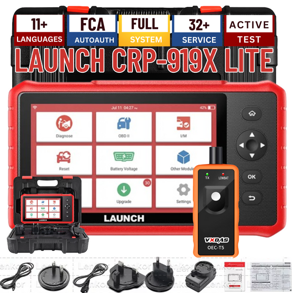 LAUNCH CRP919X lite Wireless Bidirectional Diagnostic Tool ECU Coding