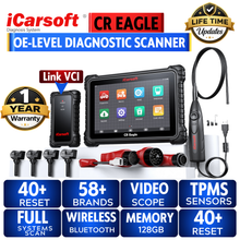 Load image into Gallery viewer, iCarsoft CR Eagle Wireless OBD2 Car Scanner Bi-Directional ECU Coding TPMS CANFD