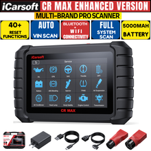 Load image into Gallery viewer, iCarsoft CR MAX Enhanced Multi-System OBD2 Tool Bi-Directional 40 Reset Modes