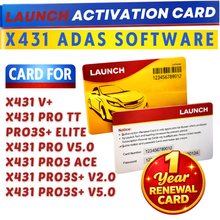 Load image into Gallery viewer, LAUNCH X431 ADAS Calibration Software 1Year Activation Pin Card Unlimited Update