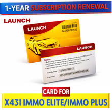 Load image into Gallery viewer, LAUNCH X431 IMMO ELITE / IMMO PLUS 1-Year Software Subscription Renewal Genuine