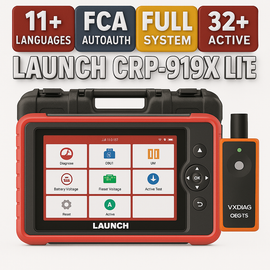 LAUNCH CRP919X lite Wireless Bidirectional Diagnostic Tool ECU Coding
