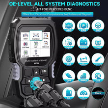 Load image into Gallery viewer, ANCEL BZ700 OBD2 Scanner for Mercedes Benz Full System ABS SRS EPB Diagnostic