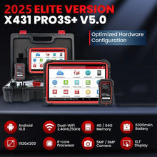 Load image into Gallery viewer, LAUNCH X431 PRO3S+ V5.0  ECU Coding 55+ Service OBD2 Vehicle Diagnostic Scanner
