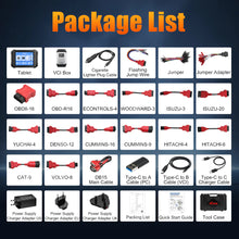 Load image into Gallery viewer, XTOOL D9HD Heavy Duty Truck Scanner Full System Diagnostic Tool
