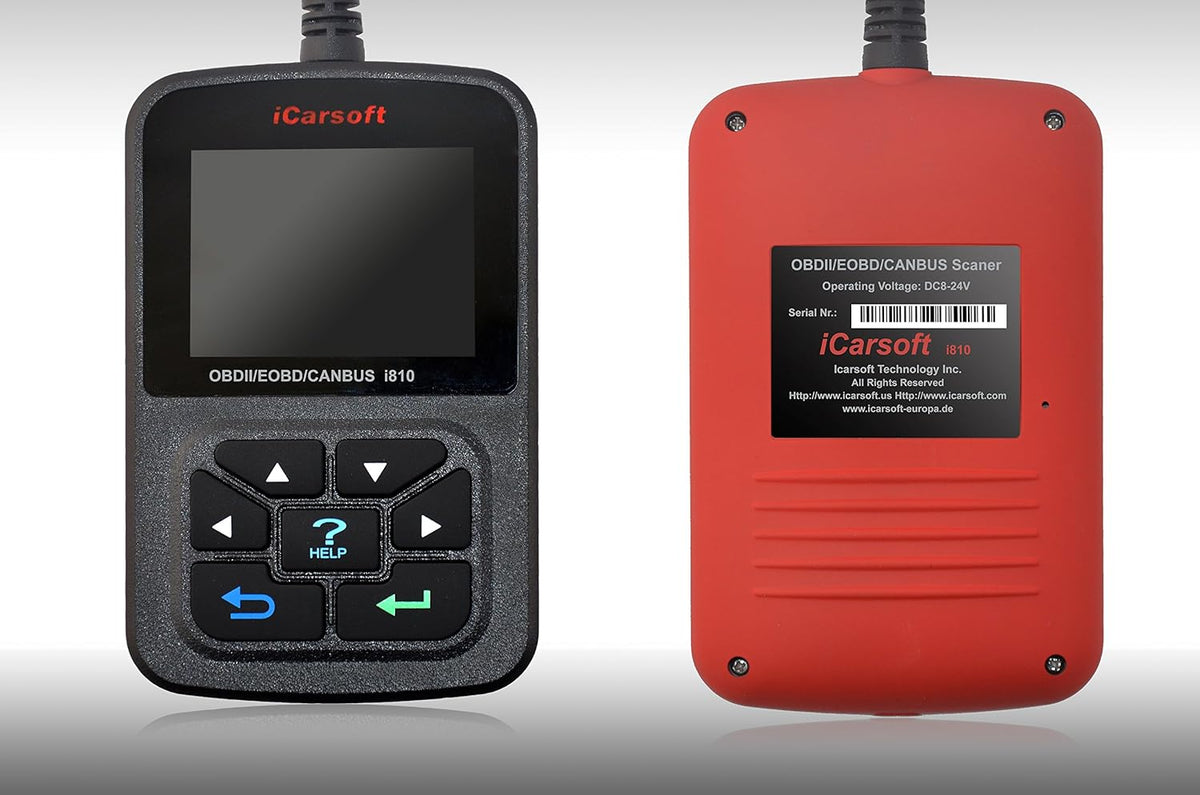iCarsoft i810 OBD2 Code Reader Universal Car Diagnostic Tool Live Data Support