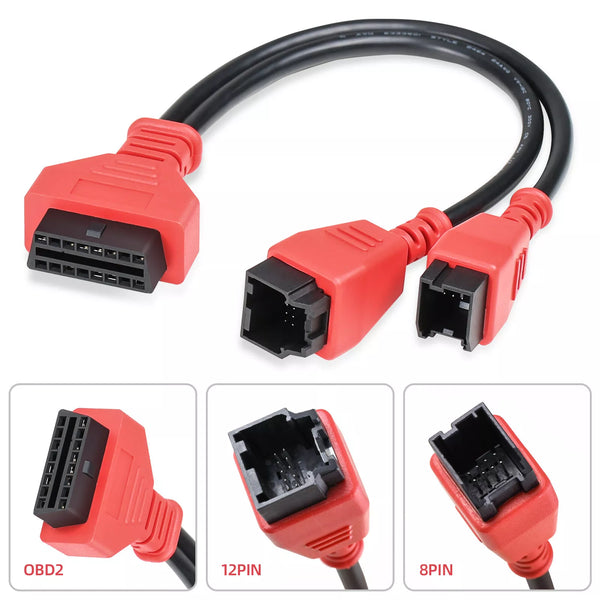 12+8 Pin Universal connector cable For Chrysler MSCHRY128 IM608 / Launch X431 V