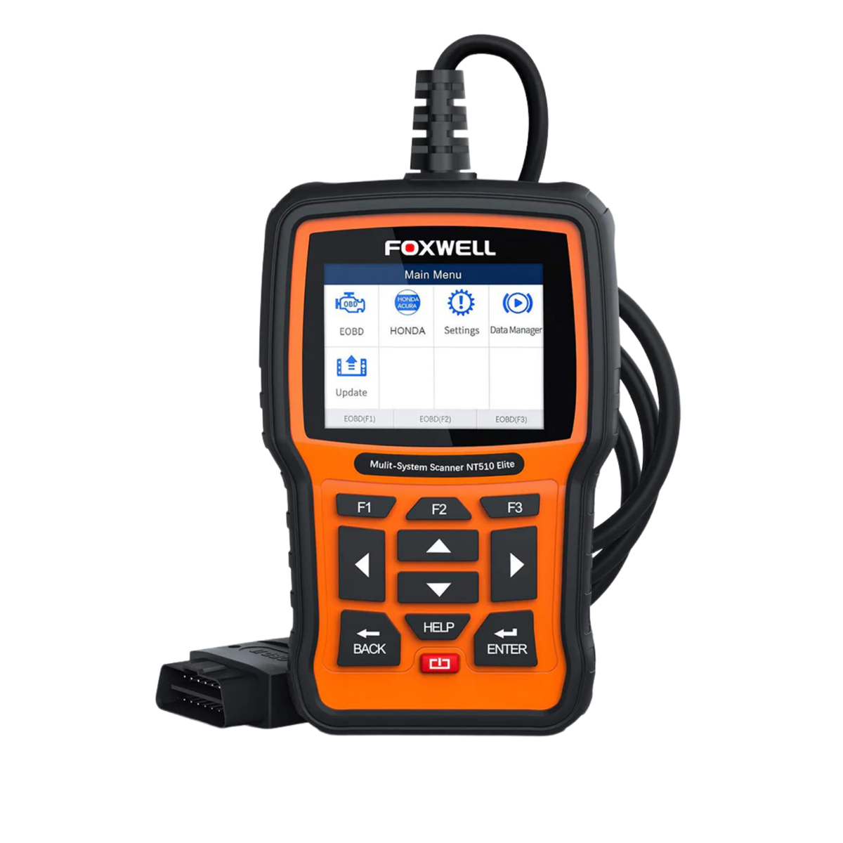FOXWELL NT510 Full System OBD2 Auto Fault Code Reader Reset Diagnostic Scan Tool Fits FORD Main image