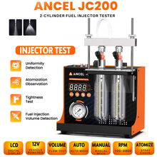 Load image into Gallery viewer, ANCEL JC200 Injector Tester 2 Cylinder Fuel Injection Volume Atomization Test