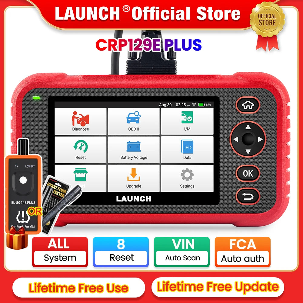 Launch CRP129E PLUS Automotive Diagnostic Scanner ECU Coding And Programming