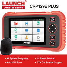 Load image into Gallery viewer, Launch CRP129E PLUS Automotive Diagnostic Scanner ECU Coding And Programming