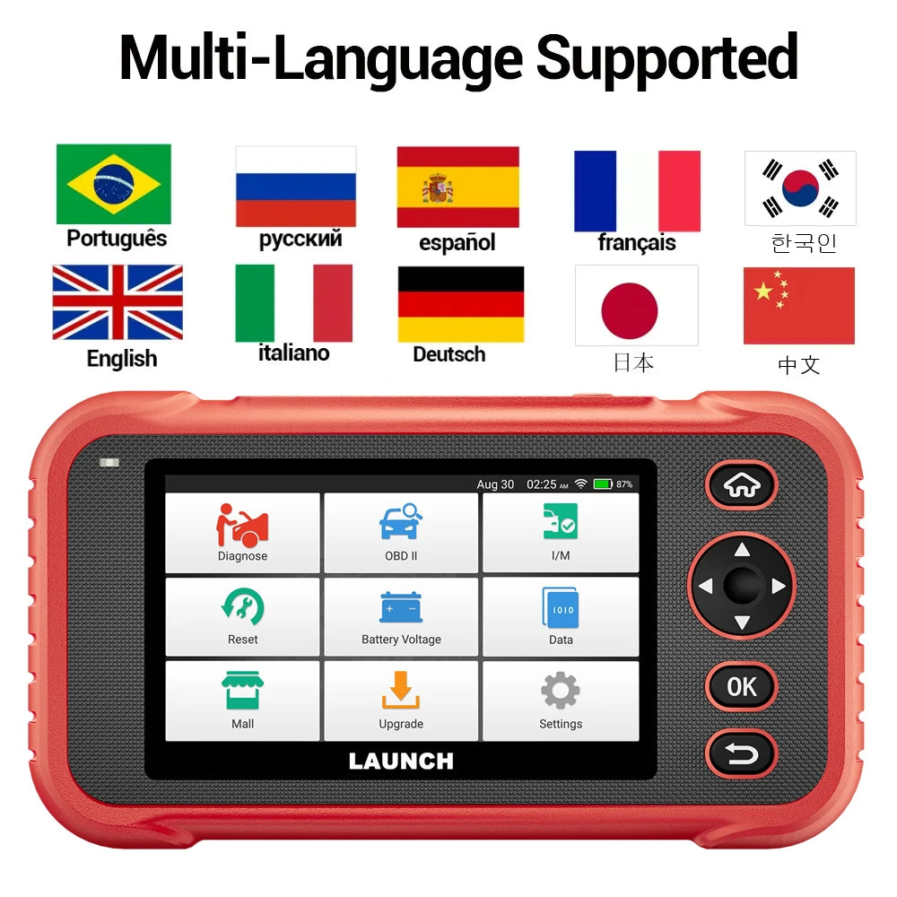 Launch CRP129E PLUS Automotive Diagnostic Scanner ECU Coding And Programming