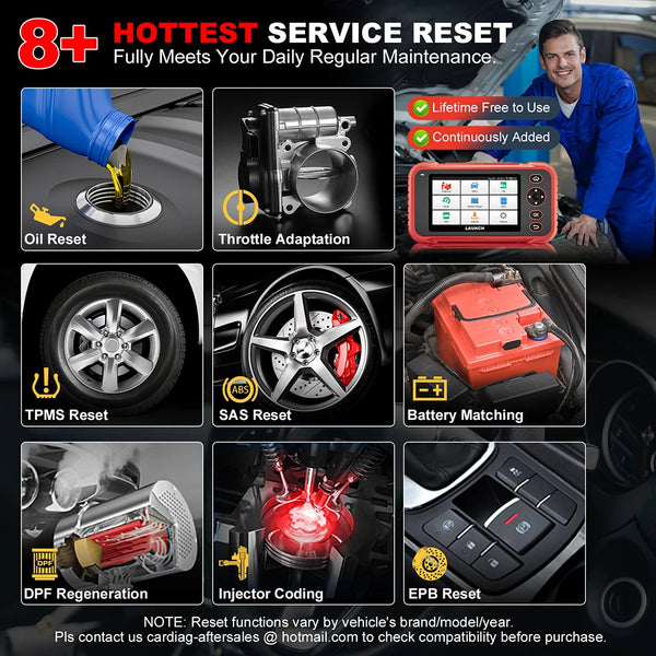 Launch CRP129E PLUS Automotive Diagnostic Scanner ECU Coding And Programming