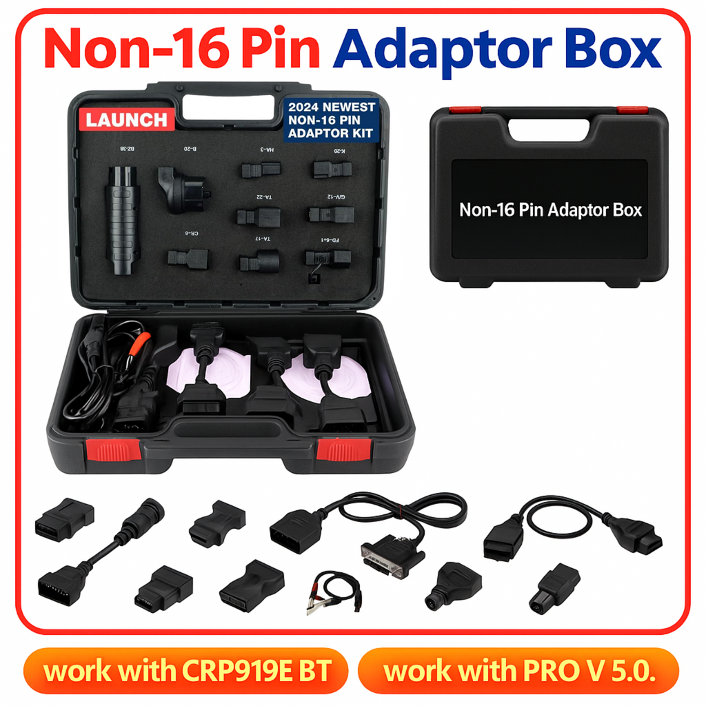LAUNCH X431  Non-16 Pin Adapter Kit X-431 V/V+ , Mini PAD V ELITE PRO S+/3S+/5