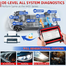 Load image into Gallery viewer, 2025  LAUNCH CRP919E BT OBD2 Scan Tool Bi-Directional ECU/Key Coding