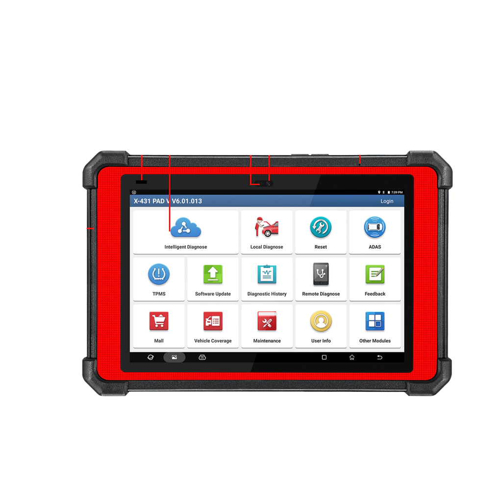LAUNCH X431 PAD V Auto Full System Car OBD2 Code Reader Scanner Diagnostic Tools