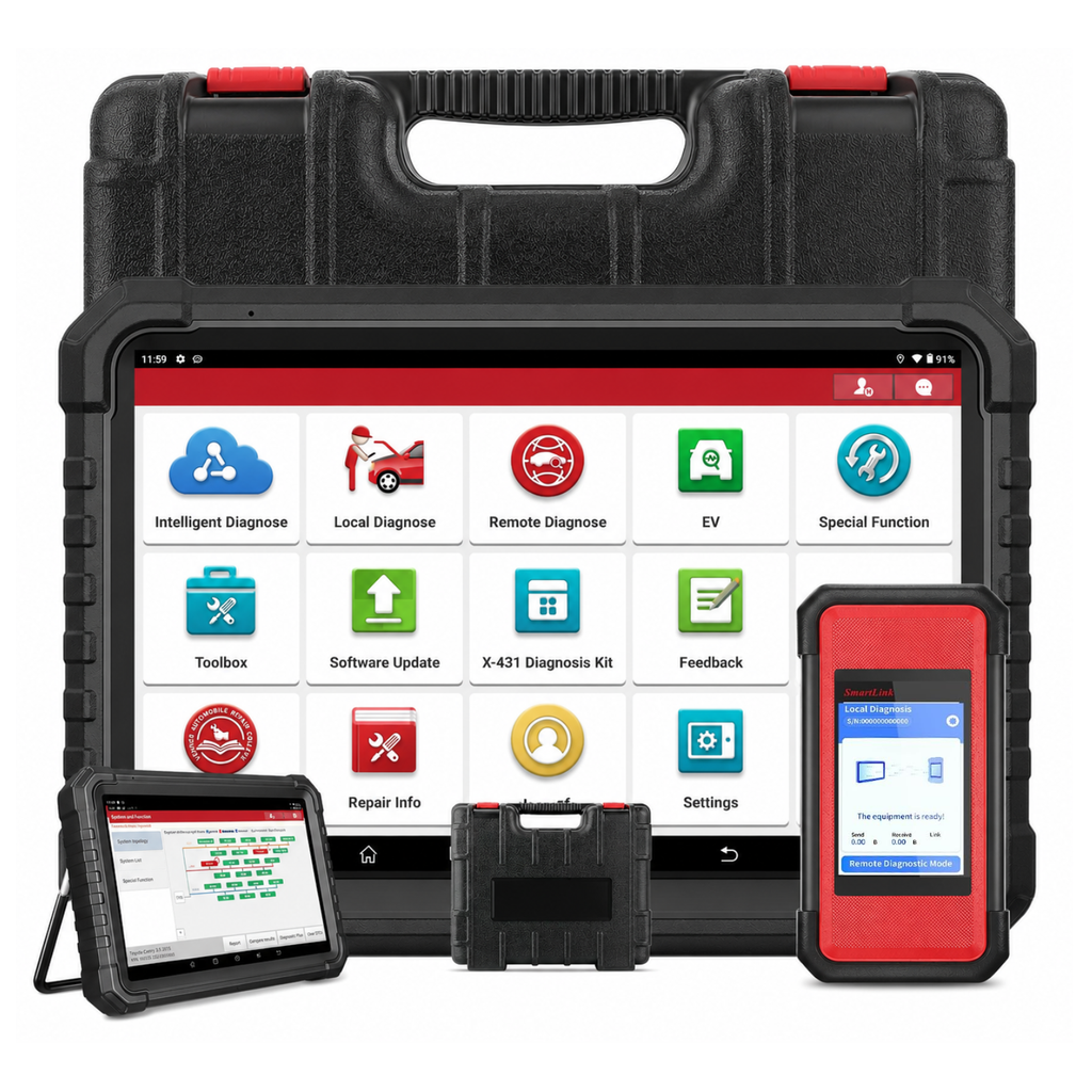 LAUNCH X431 PRO3S+ Bidirectional Automotive Scan Tool All System Diagnostic Tool