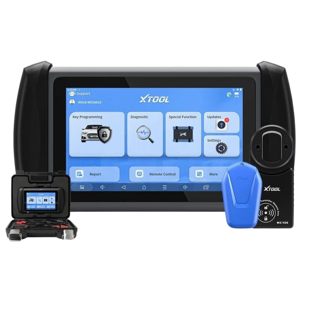 XTOOL InPlus IK618 With KC100 OBD2 Automotive Scanner IMMO Key Programming Car