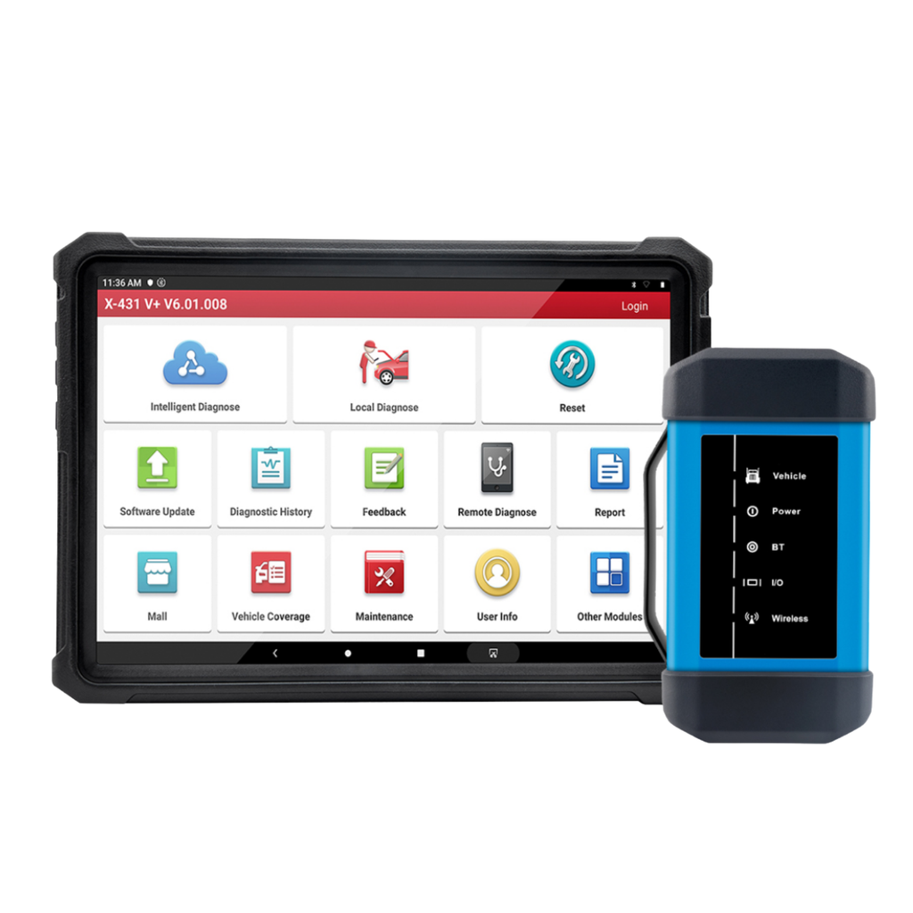 LAUNCH X431 Tablet & HD3 Heavy Duty Truck Module 24V Diesel Diagnostic Scanner