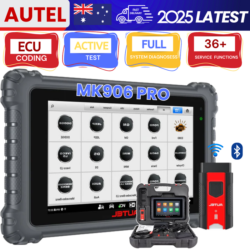 2025 New Autel MaxiCOM MK906 PRO Scanner Diagnostic Tool with Advanced ECU