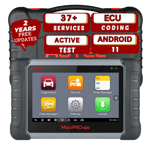 Autel MaxiPRO MP808S MP808 S Bi-Directional OBD2 Scanner ECU Coding Upgrade of  DS808