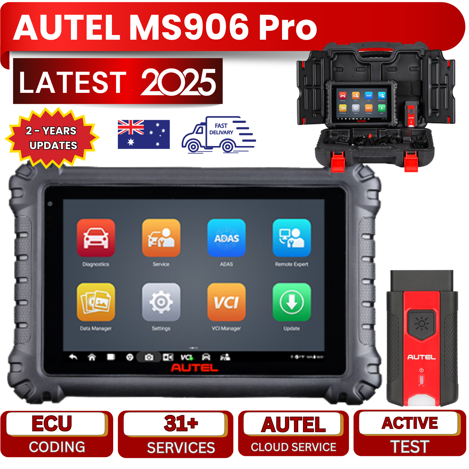 Autel Scanner Maxisys MS906 Pro High-powered Car Diagnostic Scan Tool Secondary image