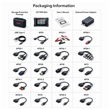 Load image into Gallery viewer, iCarsoft MT Pro Mini Motorcycle Diagnostic Tool Full System Scanner 21 Brands