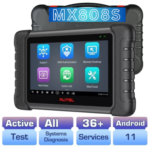 Autel MaxiCheck MX808S Diagnostic Scan Tool, Bi-Directional Control Scanner