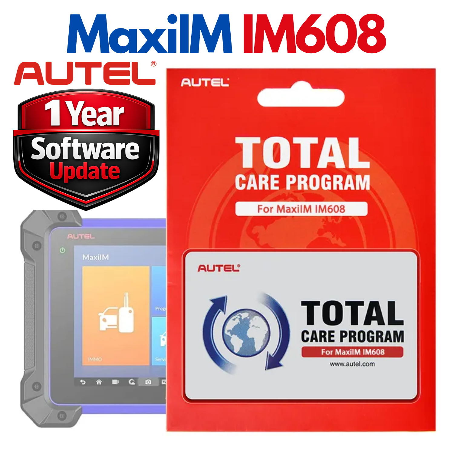 1 Year Autel MaxiIM IM608 Software Update Service Digital Activation Subscripton Secondary image