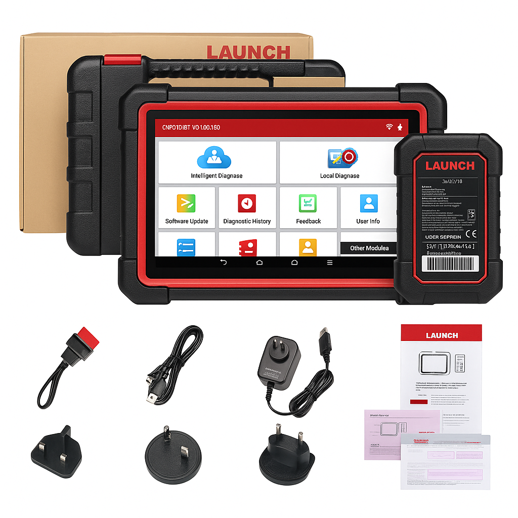 2025  LAUNCH CRP919E BT OBD2 Scan Tool Bi-Directional ECU/Key Coding